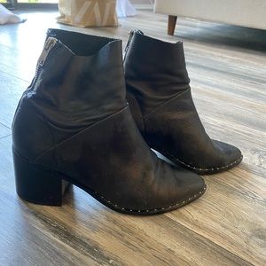 Treasure & Bond booties with stud detailing